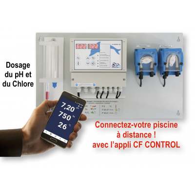 CF Control 100 CHLORE DINOTEC Automate de gestion Piscines