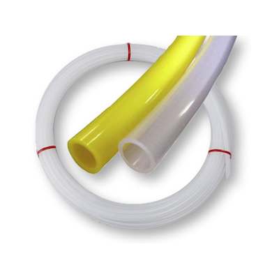 Tuyau de dosage PTFE 6/4 Chlore et oxygene actif Tubing blanc Long. 5 metres DINOTEC