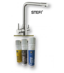 Combiné EASY avec robinet mitigeur STEFI Filtres TRIO