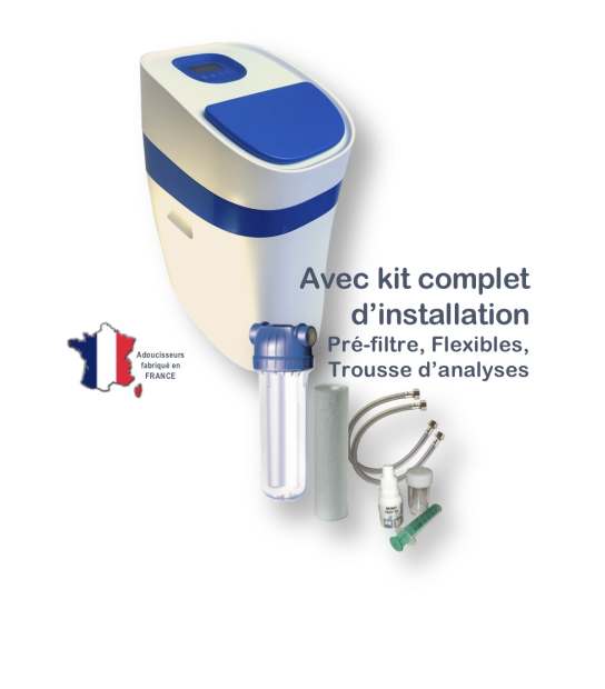 PRO+AQUA Kit de régénération de filtre à eau et adoucisseur d'eau portable  pour