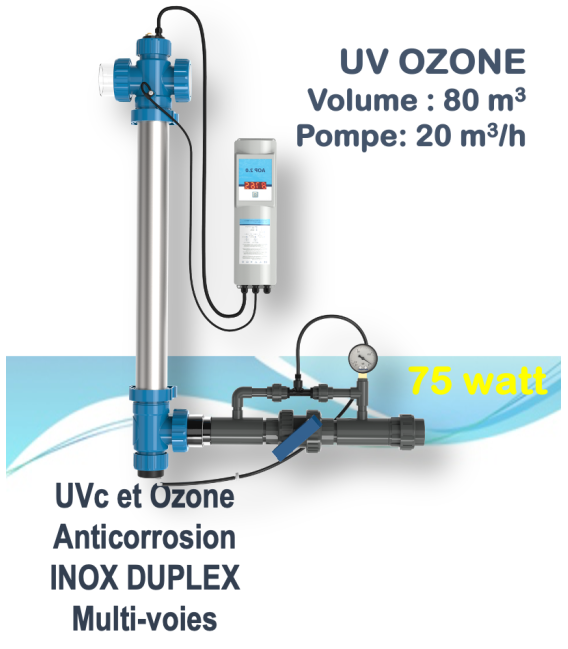 Sterilisateur uvc - UVOZONE COMBI