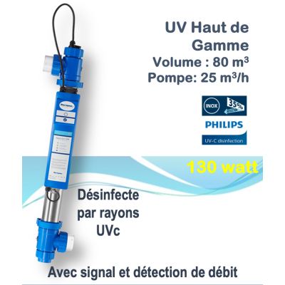 Generateur uvc piscine - BLUE LAGOON SIGNAL UV-C 130 W