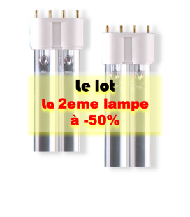 Lampe uvc Lot X2 LAMPES UVC 36W