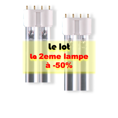 Lampe uvc Lot X2 LAMPES UVC 36W