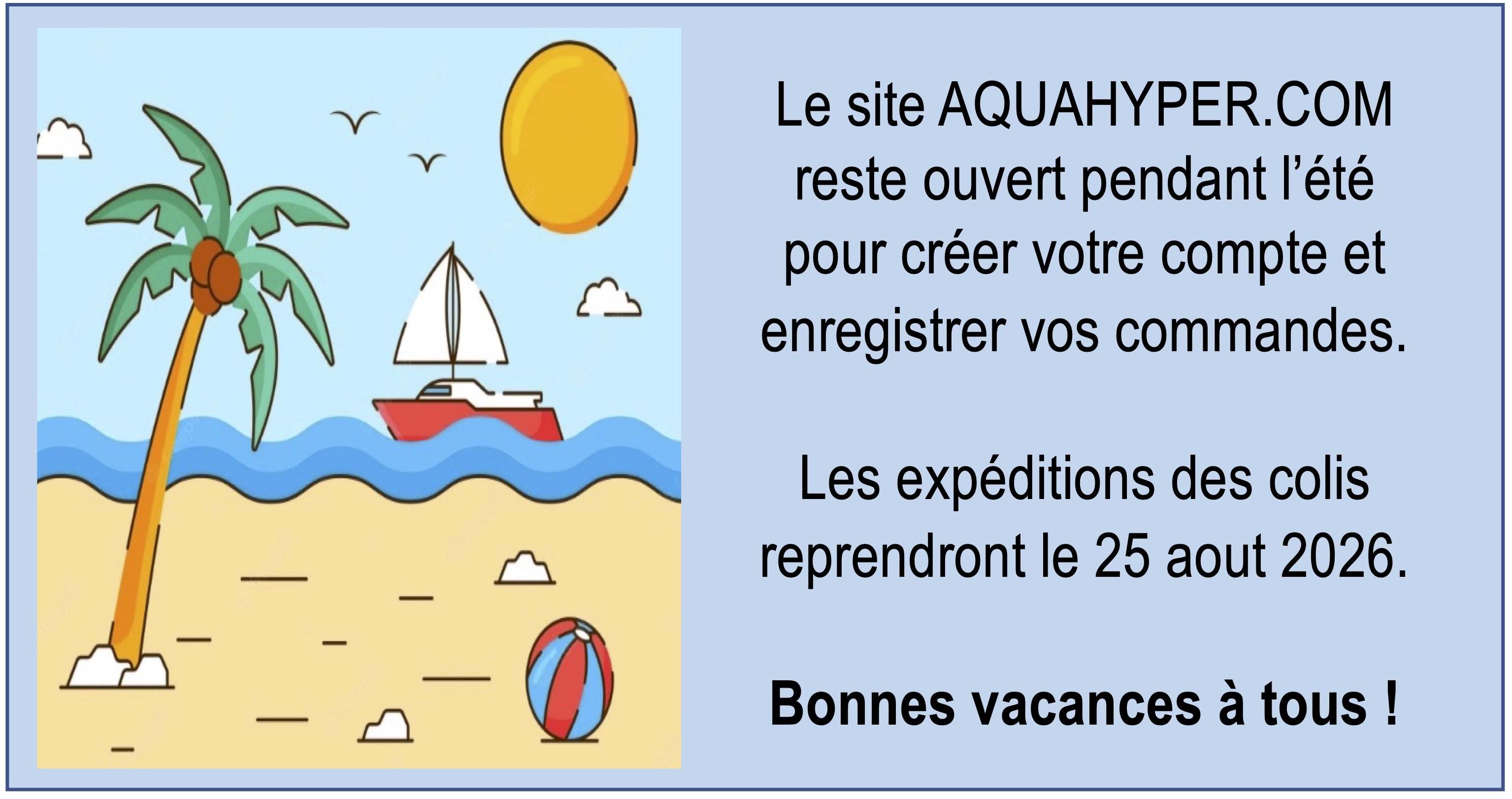 Vacances 2026